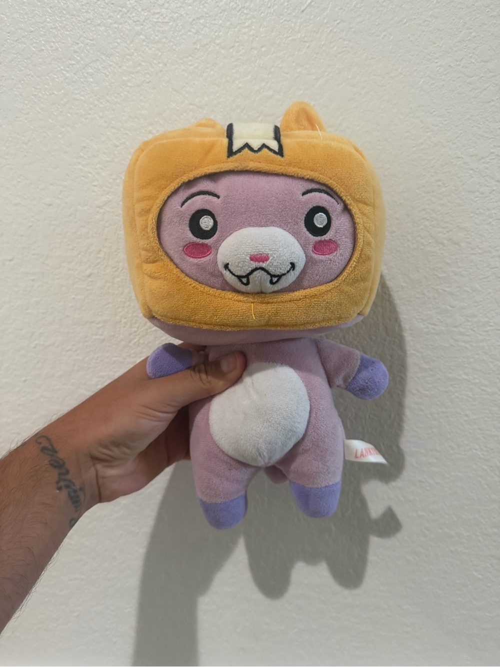Lanky Box Foxy music plush 12”